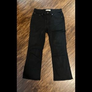 Madewell Black Cali Demi-Boot Jeans